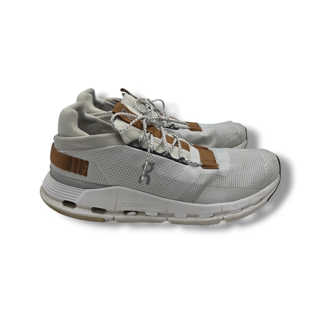 On Cloudnova Sneakers Mens 11.5 White Pearl 26.99173